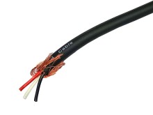 Audio kabel kulatý stíněný 3x0,14mm² TAS-C115 na metráž