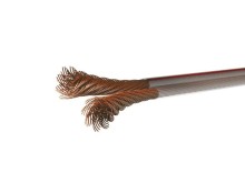 Dvojlinka kabel 2 x 1,0 mm² z bezkyslíkaté mědi (OFC) metráž