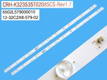 Sada LED podsvitu 578mm pro LCD TV 32" – 2 kusy