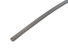 Silikonová bužírka černá 1,0 x 0,2 mm na metráž