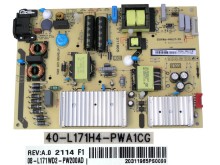 Napájecí zdrojová deska LCD modulu TCL 08-L171WD2-PW200AD / 40-L171H4-PWA1CG