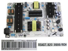 Napájecí zdrojový modul pro Hisense 43A7GQ LCD TV RSAG7.820.9999/ROH