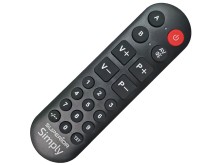Programovatelný univerzální dálkový ovladač Superior Simply Numeric s numerickou klávesnicí