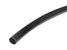 PVC izolační bužírka černá 6 mm vnitřní průměr, tloušťka stěny 0,5 mm, metráž
