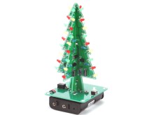 Stavebnice elektronického vánočního stromečku s LED