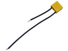 Odrušovací kondenzátor MKP 0,22uF 275V AC X2 s vývody