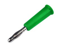 Zelený banánkový konektor 4mm 24A 60V DC