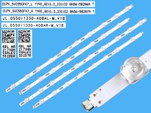 LED podsvitní sada pro Samsung 55DU70 4 kusy 1070mm
