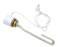 Topné těleso s termostatem 2000 W 230 V, závit G 6/4" niklované