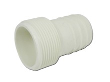 Nástavec hadicový rovný ABS  38-11/2", vnější závit