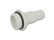 Nástavec hadicový rovný ABS  32/38-11/2", vnější závit, redukovaný