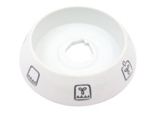Kroužek přepínače funkcí trouby pod knoflík pro sporák Mora a Gorenje, bílý