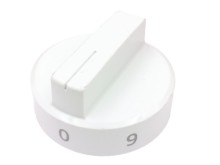 Bílý ovládací knoflík plotny pro sporák Gorenje 354B.10