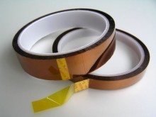 Izolační kaptonová páska žlutá 30mm x 33m samolepící