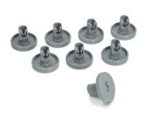 Sada 8 koleček spodního koše do myčky nádobí průměr 40 mm