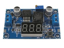 Nastavitelný step-down modul s displejem 1,2 - 37V / 1,6A (3A)