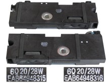 Pár interních reproduktorů TV LCD 6 ohm 20W LG EAB64948315 + EAB64948316