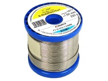 Pájka cínová Sn62Pb37Cu1 1,0 mm 250 g cívka s tavidlem