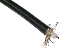 Koaxiální kabel RG58C/U 50 Ohm černý metráž