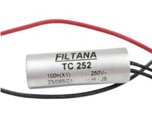 Kondenzátor odrušovací TC252 100nF X1 250V pro vysavače