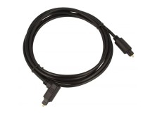 Optický audio kabel TOSLINK 2 m s 90° zahnutým konektorem
