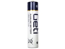 Alkalická baterie AAA Geti LR03 1,5V