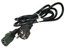 Síťový napájecí kabel pro PC 1,8 m přímý