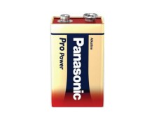 Alkalická 9V baterie Panasonic 6LR61 (6F22) Pro Power