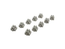 Dvoupólová svorkovnice čokoládová 1,5 - 2,5 mm², balení 10 ks