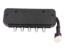 Kompletní spínač s pěti tlačítky pro digestoř Mora OP640W