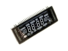 Displej pro mikrovlnnou troubu RVKXA053DRE0 SHARP