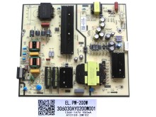 Napájecí zdrojová deska pro Sencor SLE65Q871B LCD TV, model EL,PW-200W