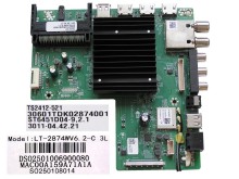 Základní deska LCD modulu pro TV Sencor SLE65Q871B TS2412-521
