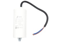 Motorový rozběhový kondenzátor 40uF s kabelem TC886HS