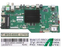 Základní deska LCD modulu pro Sharp LC-55CUF8462E