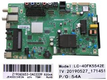Main board LCD modulu pro Sharp 40BG2E / LC-40FK5542E