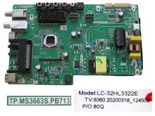 Základní deska LCD modulu pro Sharp 32CB2E / LC-32HL3222E