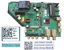 Základní deska LCD modulu pro Sencor SLE43F18TCS TV