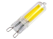 LED žárovka G9 9W COB 230V studená bílá