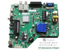 Základní deska (main board) LCD modulu pro HKC 43F6 TV TP.MS3663S.PB801