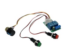 PWM regulátor otáček pro DC motory 6-24V 3A s obousměrným chodem