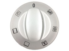 Stříbrný knoflík přepínače funkcí trouby Gorenje 290938