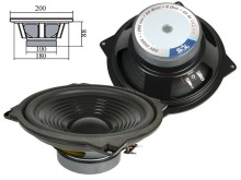 Basový reproduktor SAL SBV2020 8 Ω 80 W, 200 mm