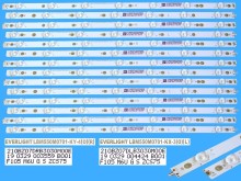 Kompletní LED podsvit sada Philips 55" 705TLB55B3030M00E s 14 pásky DLED TOTAL ARRAY