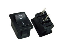 Kolébkový vypínač černý ARCOLECTRIC H8600VBACN ON-OFF 10A