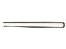 Topné těleso 1500 W, 230 V, tvar U, délka 400 mm, šířka 35 mm s 2 konektory
