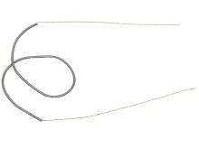 Spirálové topné těleso 200 W 230 V, délka 400 mm, průměr 3,2 mm
