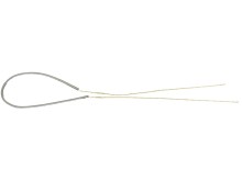 Topná spirála 230V 500W s délkou 100 mm a průměrem 3,1 mm