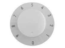 Bílý ovládací knoflík plotny sporáku Gorenje E54T2-E4
