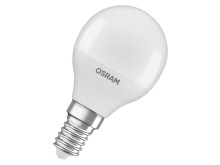 LED žárovka OSRAM VALUE E14 4.9W teplá bílá 2700K miniglobe